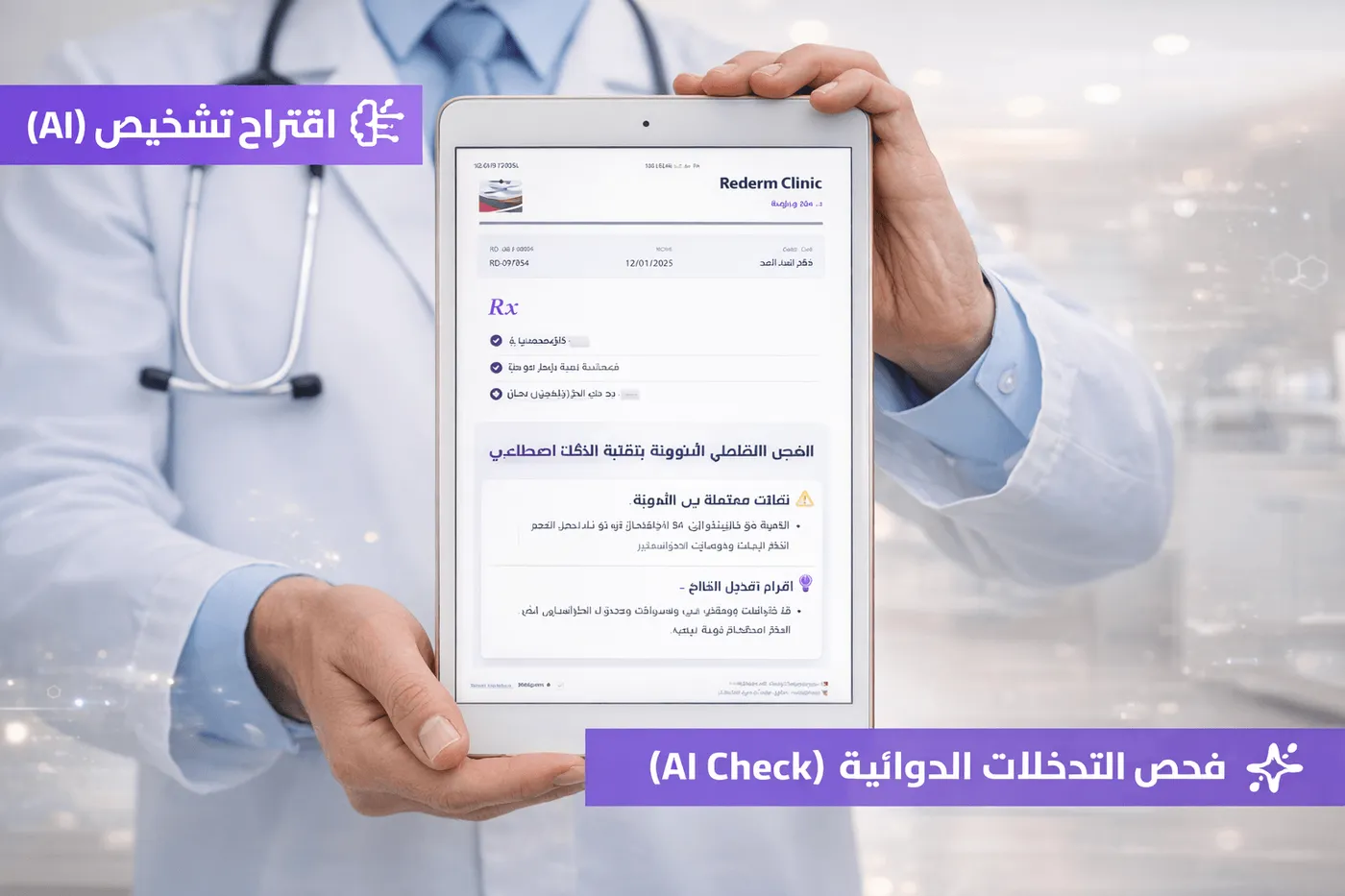 روشتة ذكية — روشتة إلكترونية بلوجو عيادتك